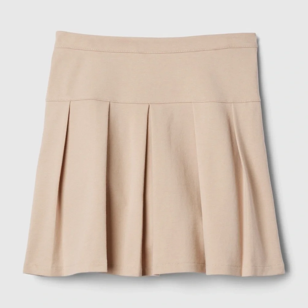 Gap Kids Uniform Pleated Skirt Khaki M(8)